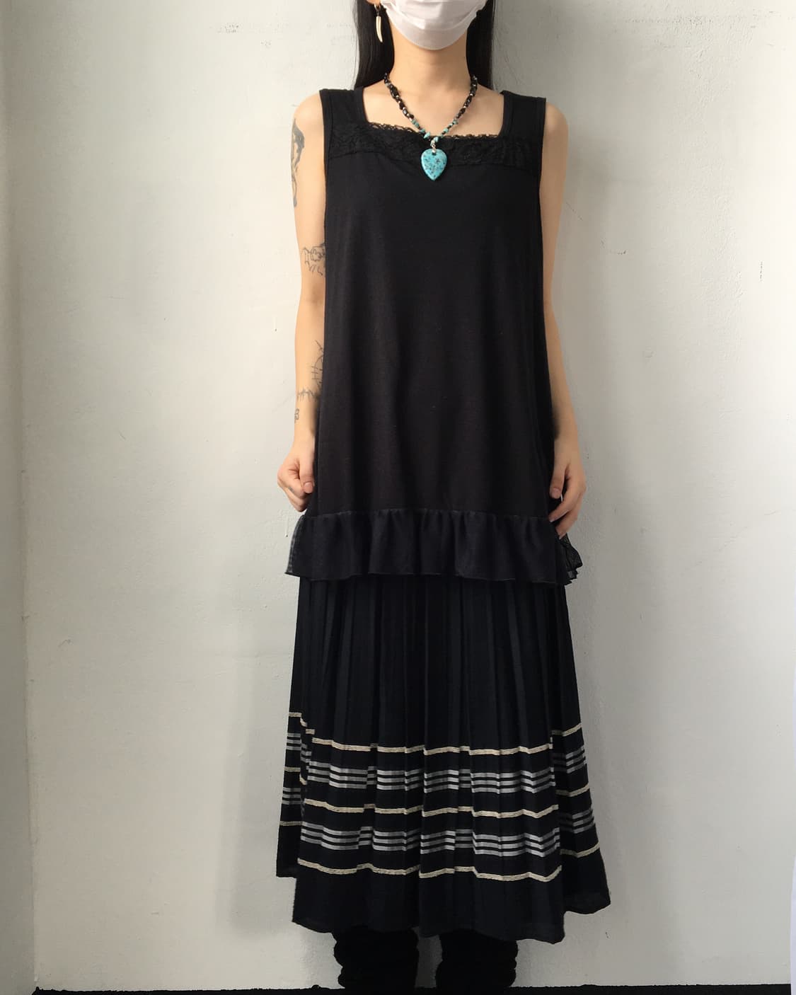 Lace point sleeveless 상품이미지5