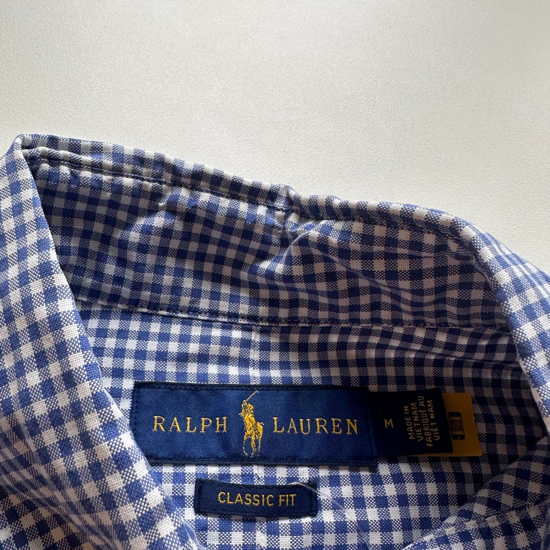 신형 폴로 깅엄 체크 셔츠 남방 상품이미지4