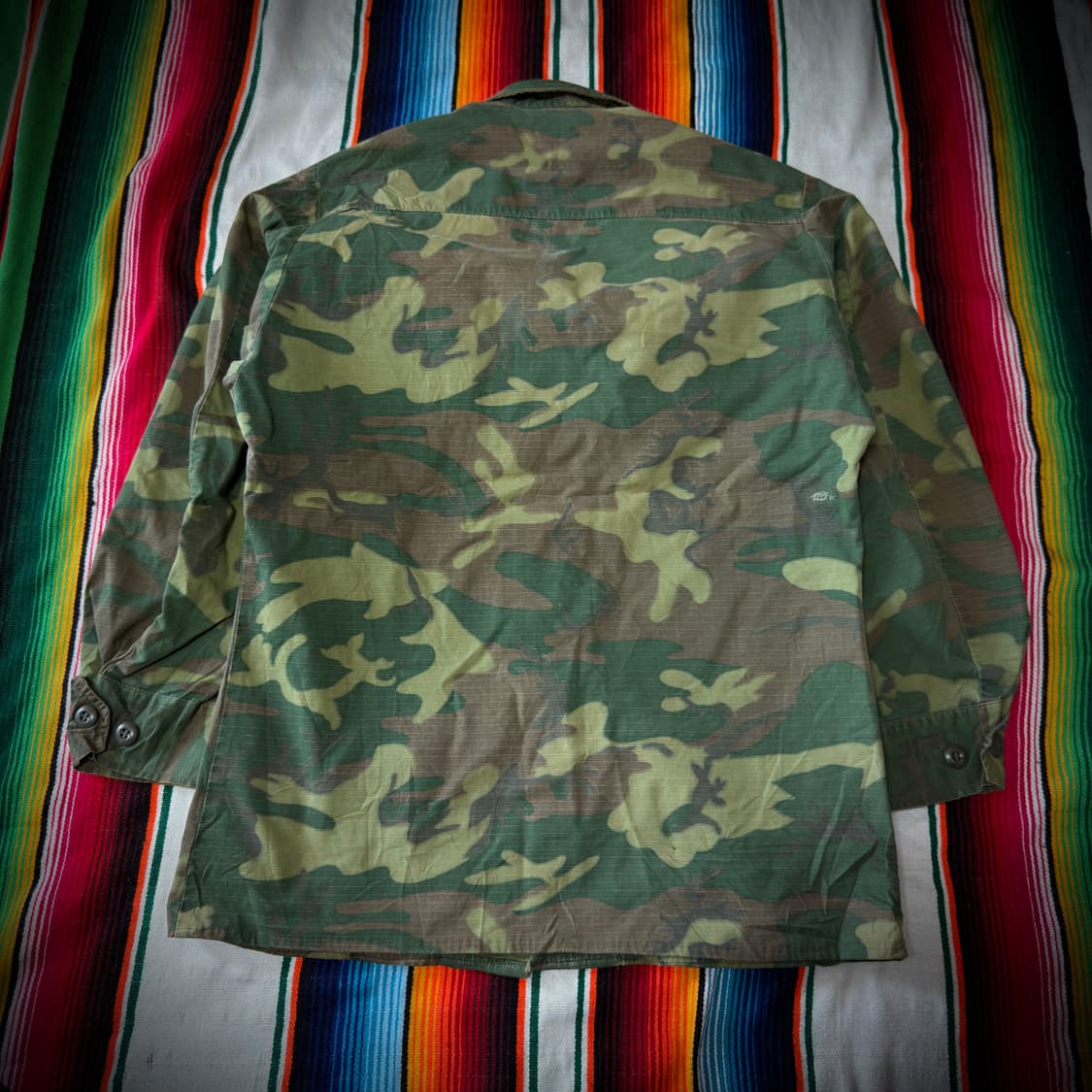 1960s USMC ERDL 오리지널 정글 퍼티그 자켓 상품이미지2