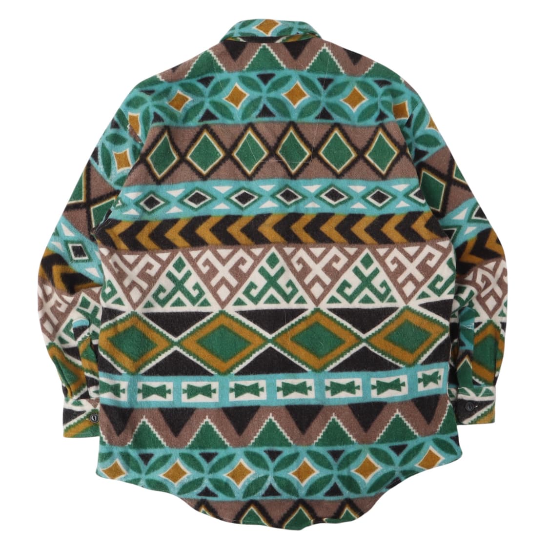 90s 아즈텍 자메이카 플리스 셔츠 상품이미지5