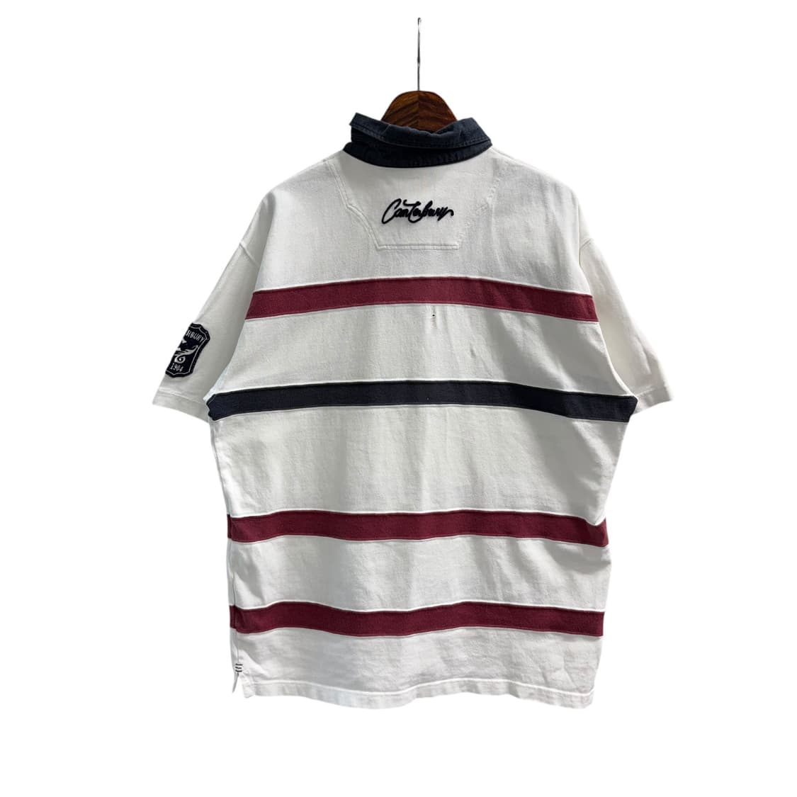[3L] 캔터베리 오브 뉴질랜드 반팔 럭비티 상품이미지4