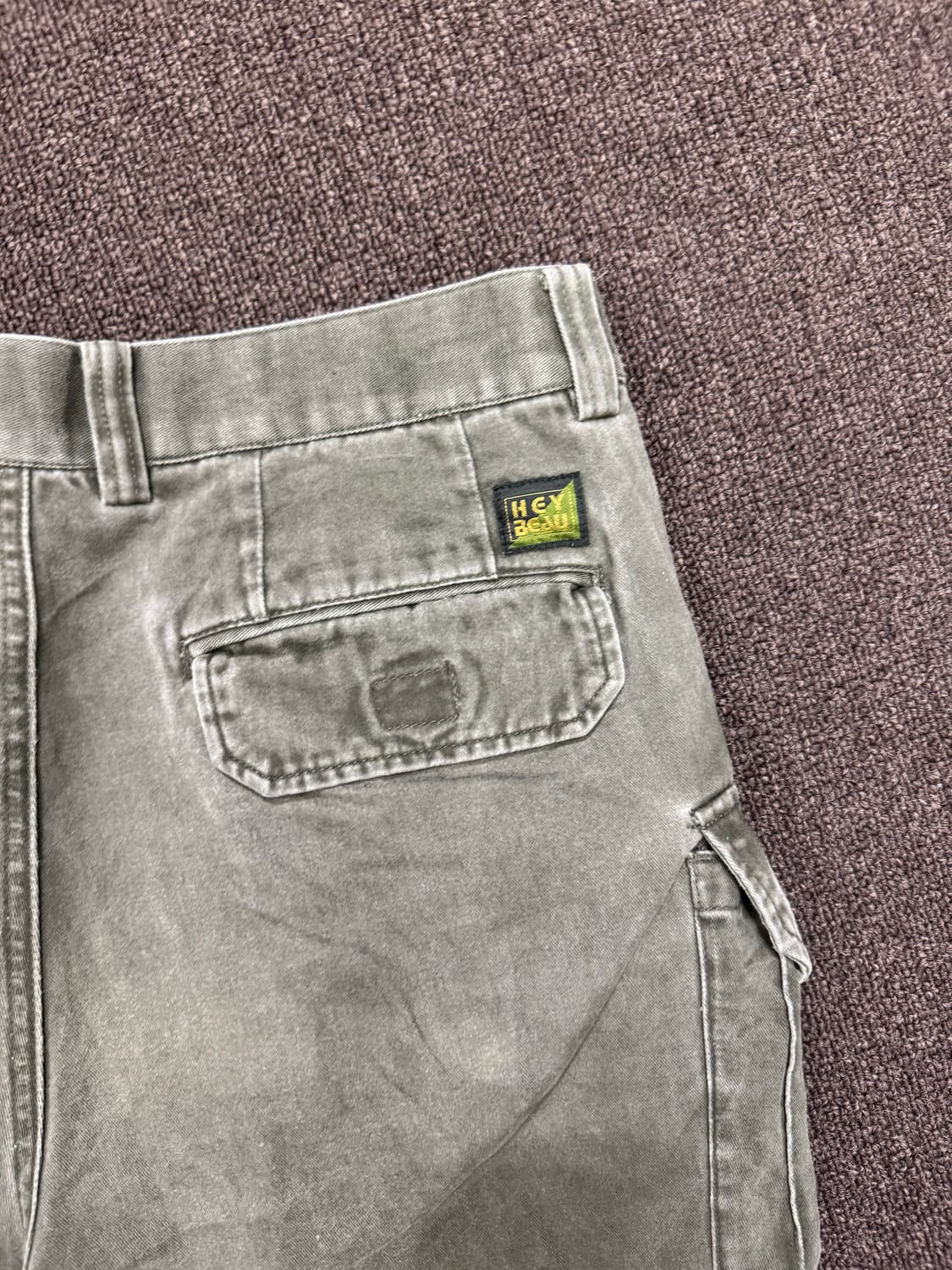 OS)Japanese vintage 올리브 카고팬츠 상품이미지4