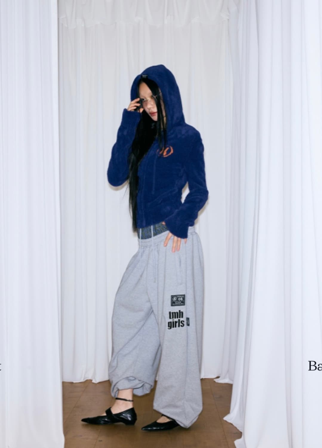 더미스테리어스호텔 퍼 니트 집업 상품이미지4