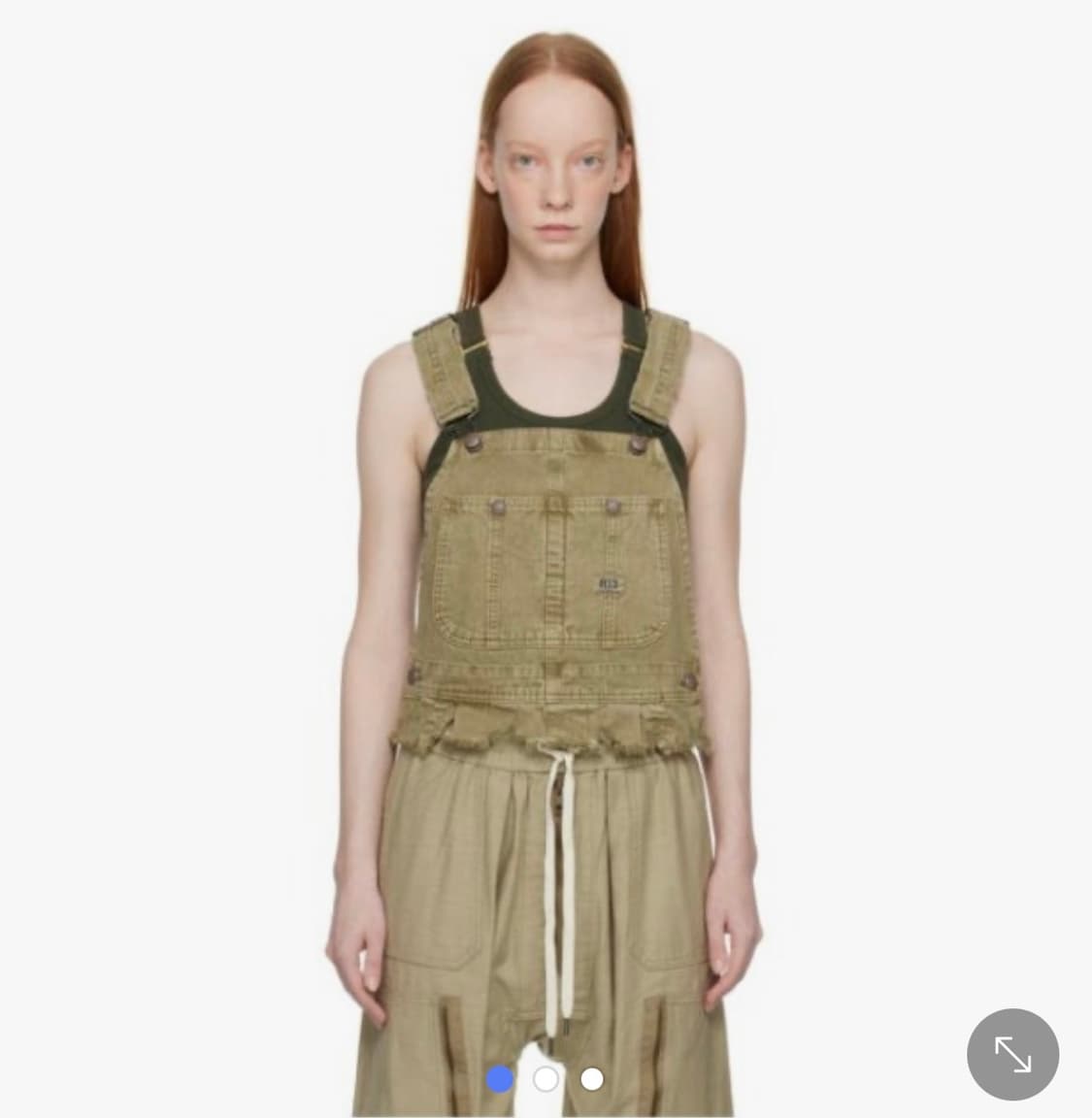 (구해요) R13 데님 탱크탑 상품이미지1