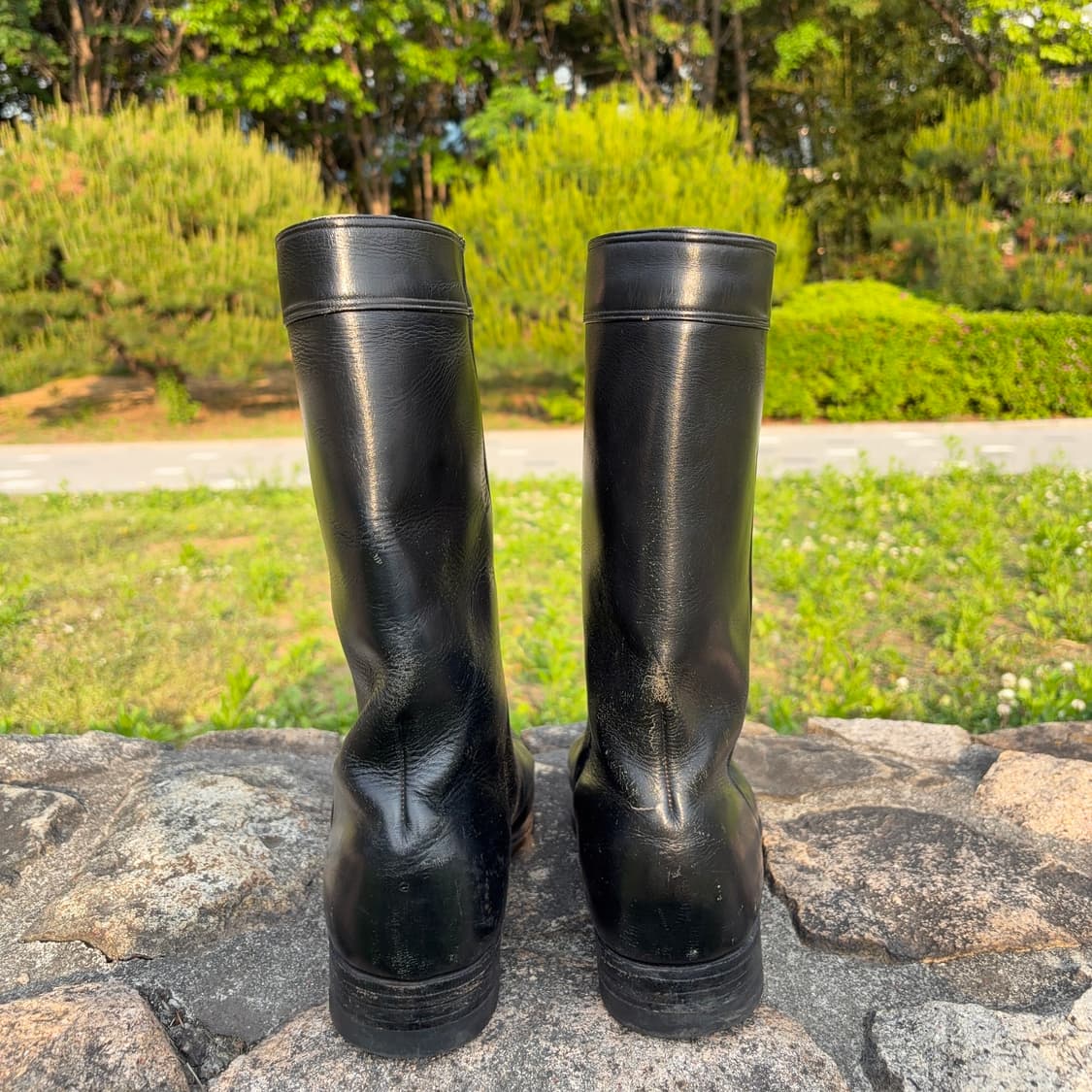굿이어 Goodyear 블랙 플레인 웨스턴 부츠 상품이미지5