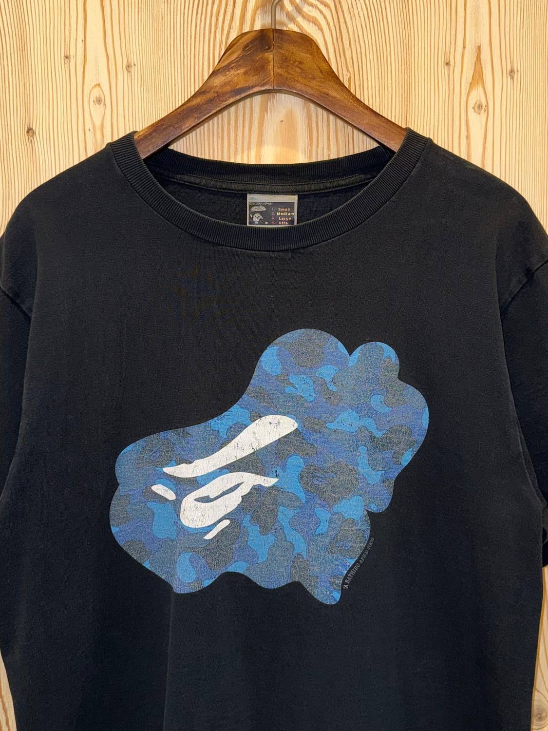 베이프 ABC 카모 에이프 페이스 STA 반팔 티셔츠 상품이미지2