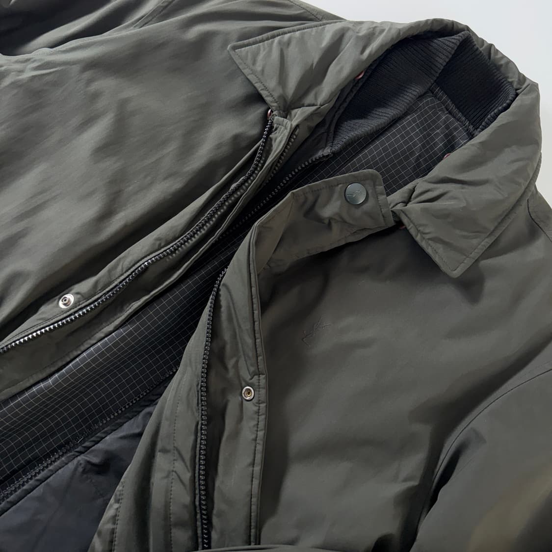 Ysl 입생로랑 ysl카키 봄버 패티드 자켓 상품이미지3