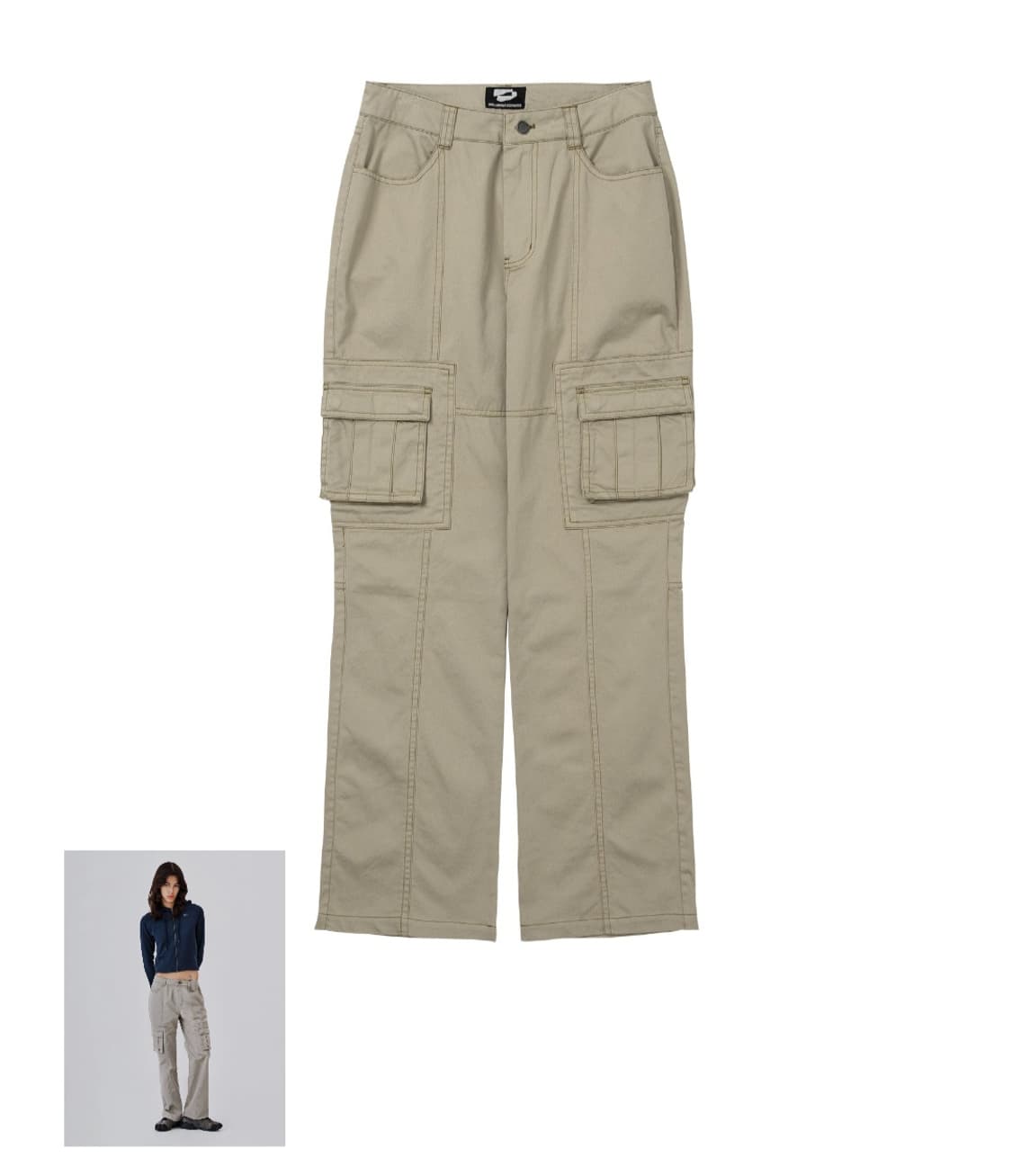 웰빙익스프레스 washed cotton cargo pants 상품이미지1