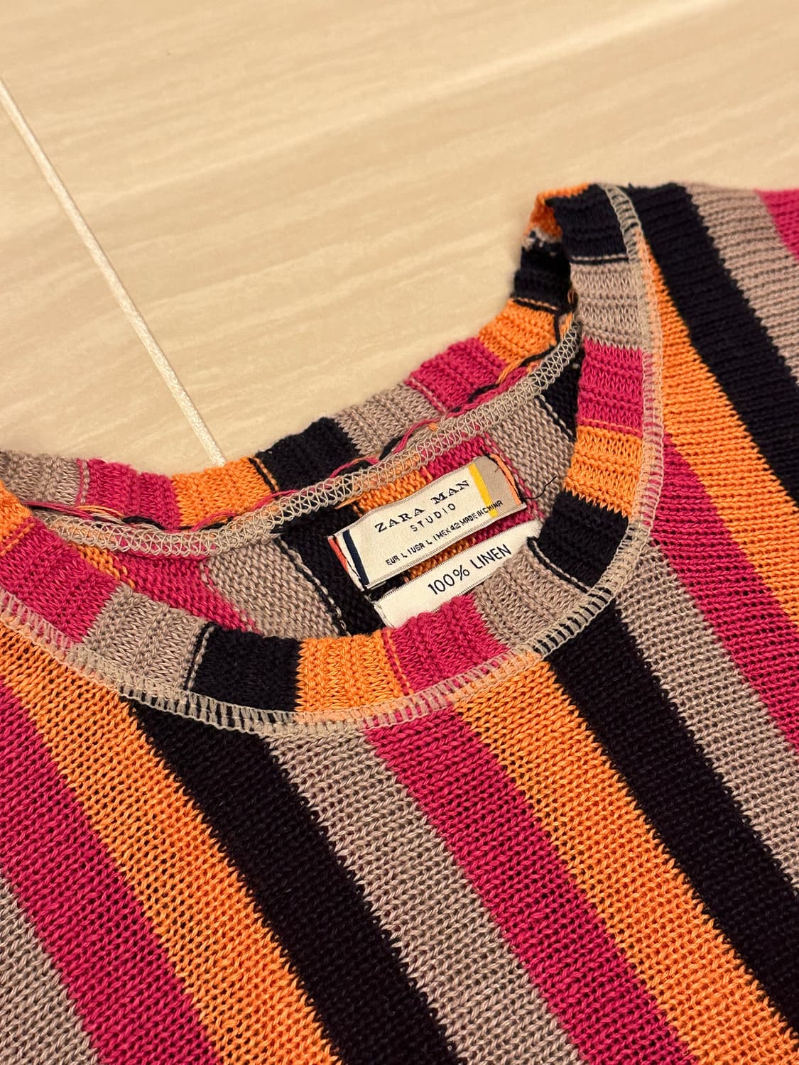 자라 린넨 니트 상품이미지2