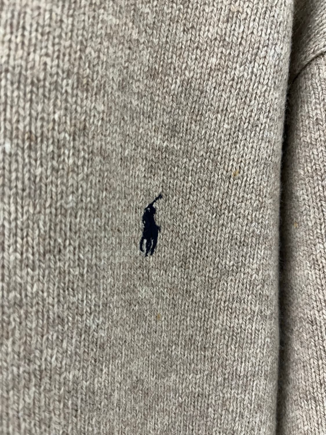 폴로 브이넥 니트 상품이미지5