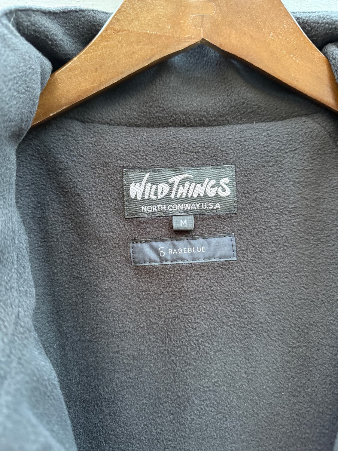 와일드띵스 레이지블루 반다나 바람막이 M(XL) 상품이미지7