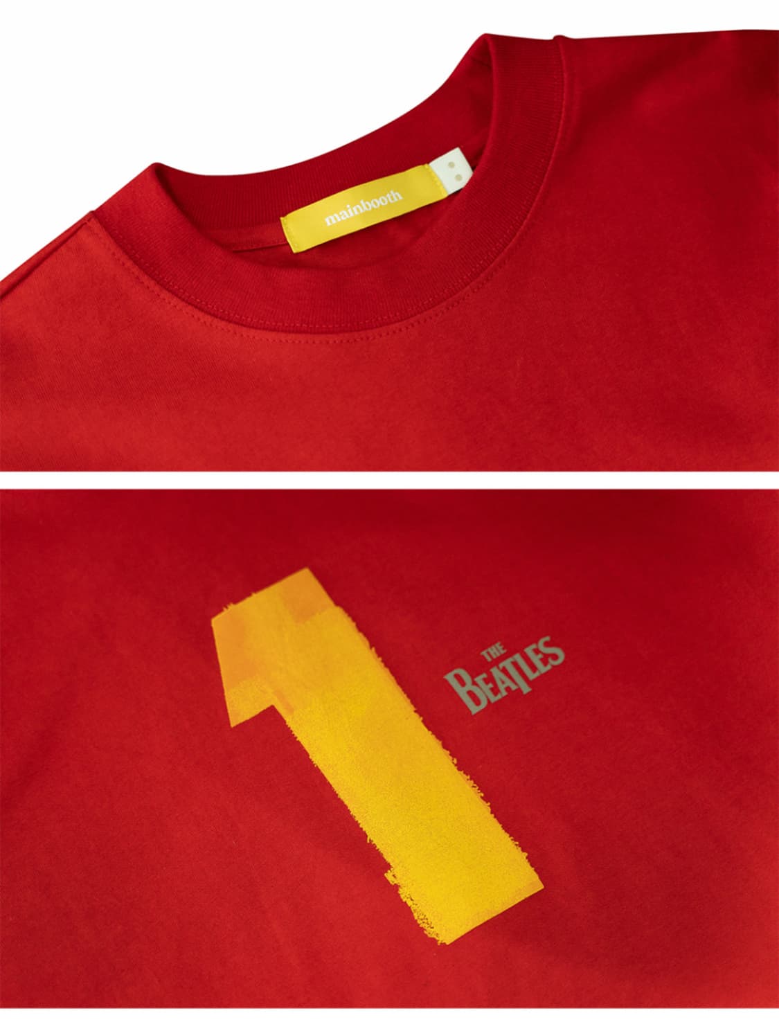 메인부스 비틀즈 더 원 티셔츠 판매합니다  상품이미지3