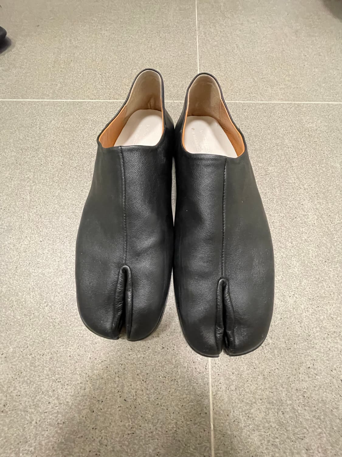 소가죽 수제 타비 슈즈 상품이미지1