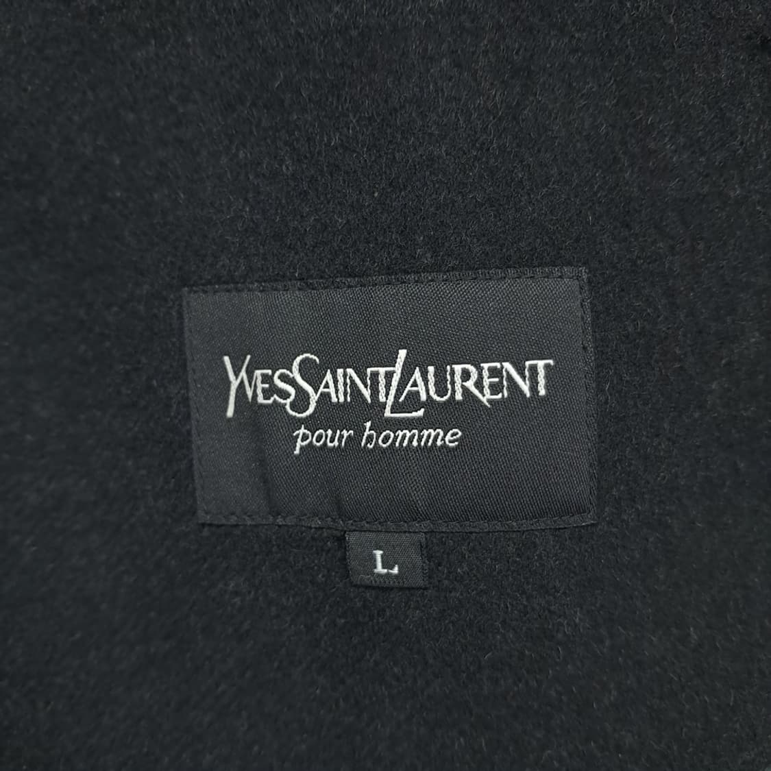 CN960 L 입생로랑 뿌르 옴므 핸드메이드 울 코트 상품이미지6