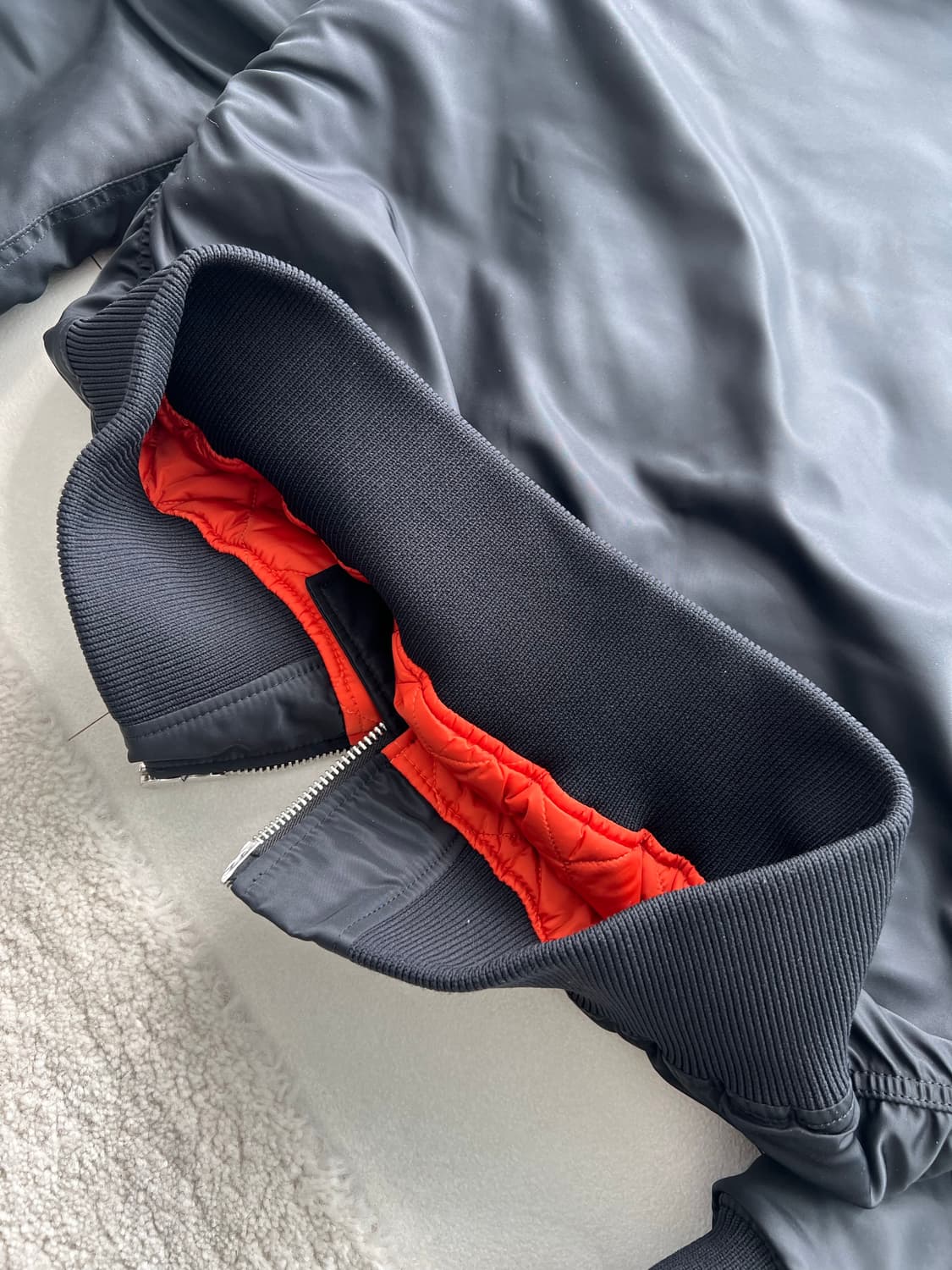 아크네 마키오 MA-1 자켓 블랙 46 상품이미지9