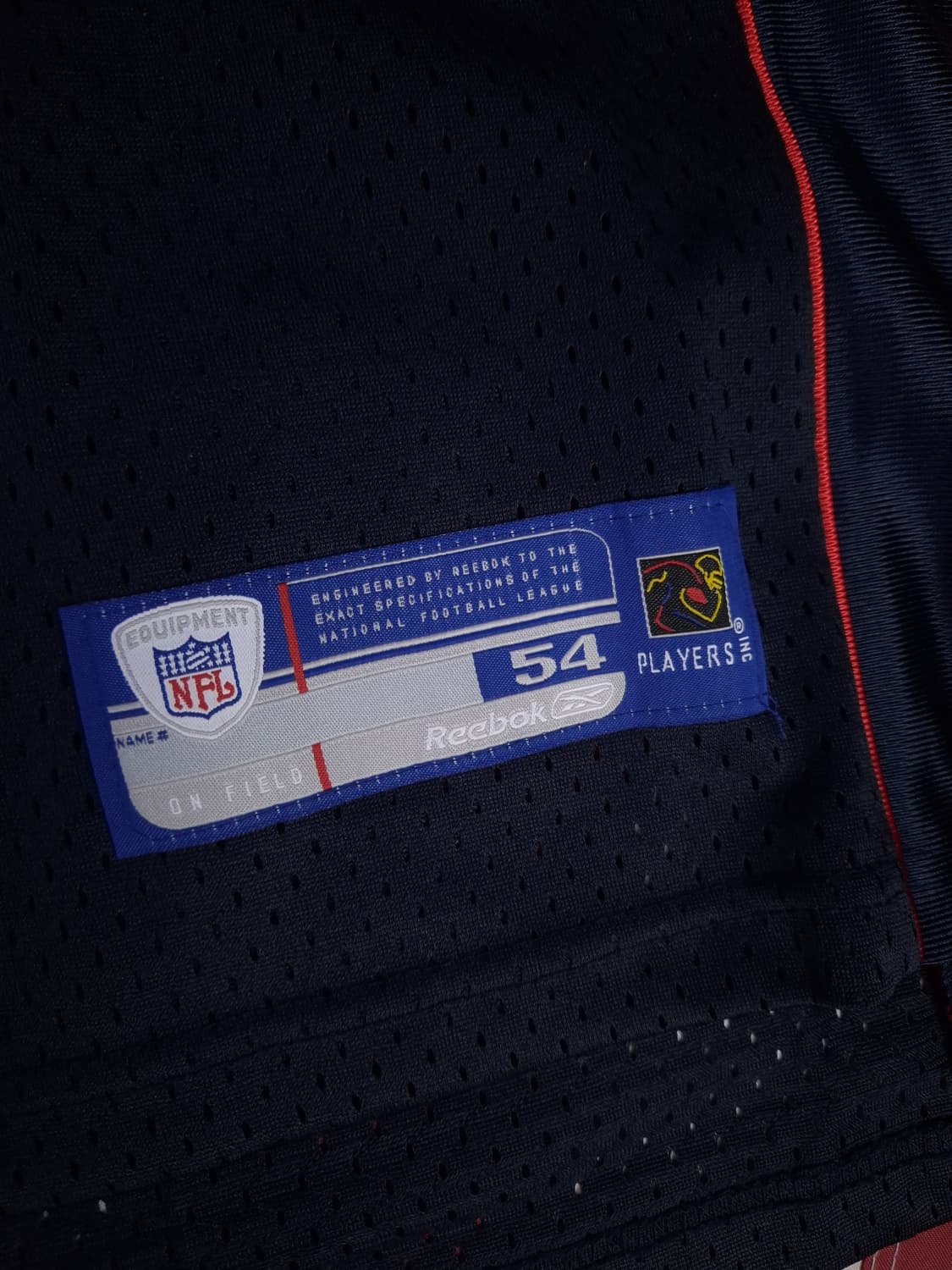 .새제품 오리지날 리복 NFL 뉴잉글랜드 패트리어 풋볼져지 상품이미지4