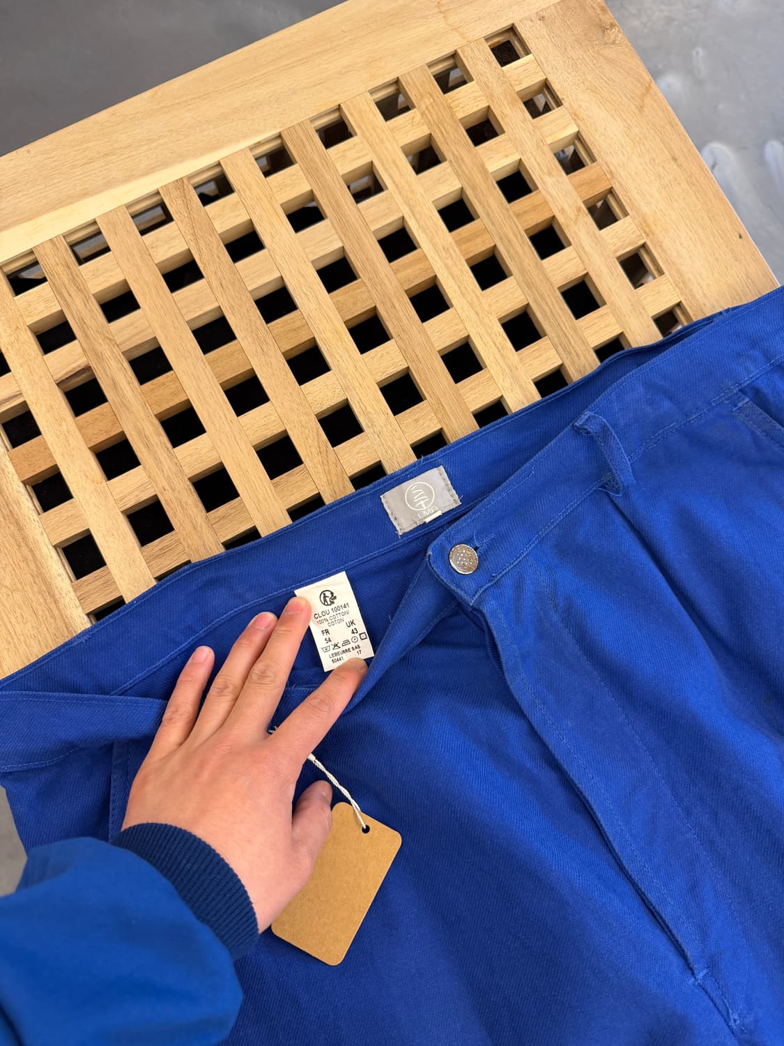 VINTAGE WASHED LMA OLD 빈티지 프렌치워크팬츠 상품이미지6