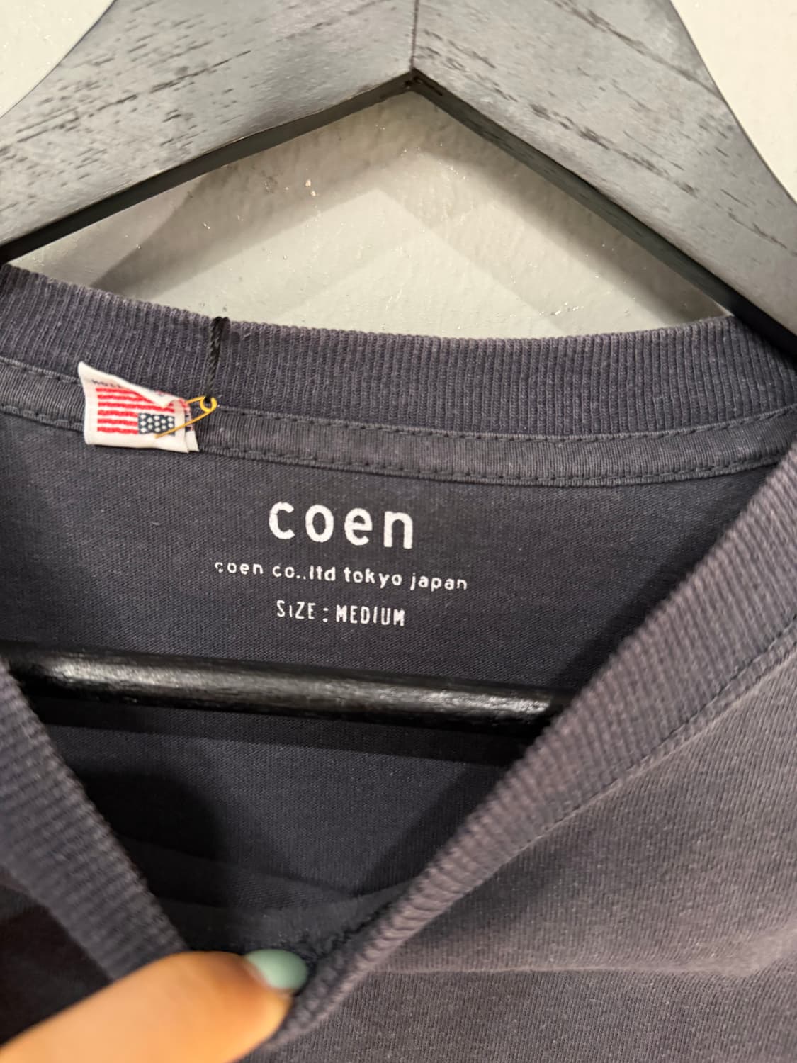 Coen arm line detail tee 상품이미지8