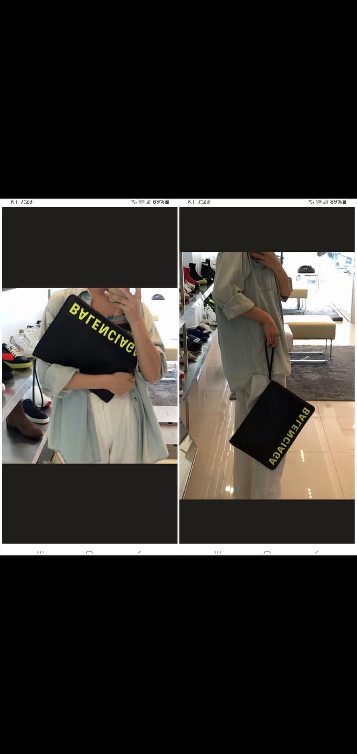 발렌시아가 클러치/클러치백 라지 정품S급(감정O) 상품이미지5