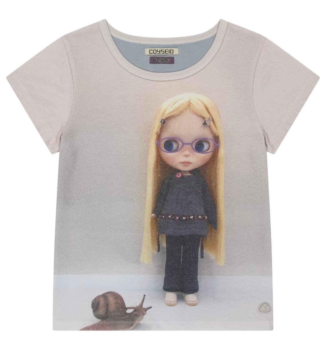 COYSEIO 코이세이오 브라이스 그래픽 티셔츠 라이트블루 상품이미지1