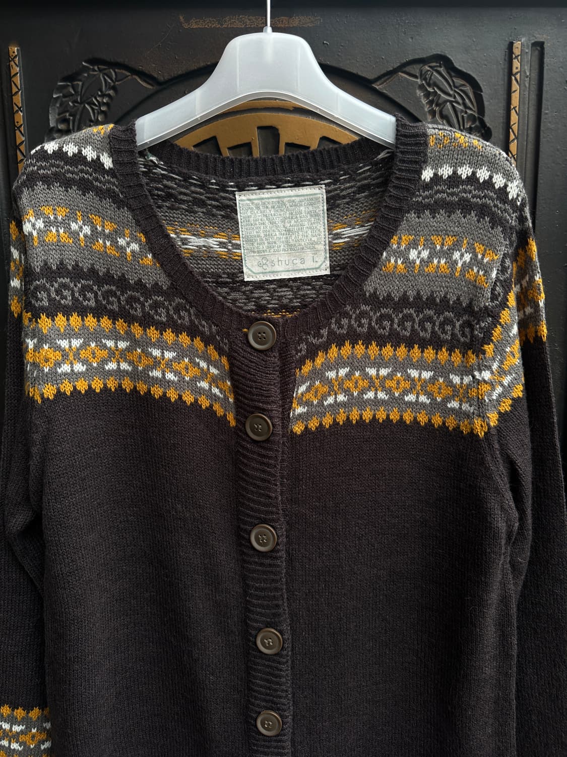 shuca nordic long cardigan  상품이미지3