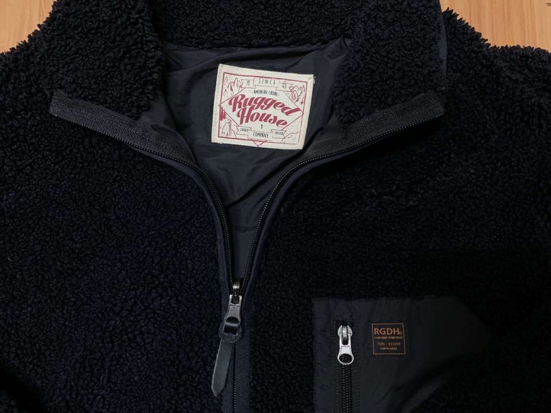 러기드하우스 롱 후리스 상품이미지2