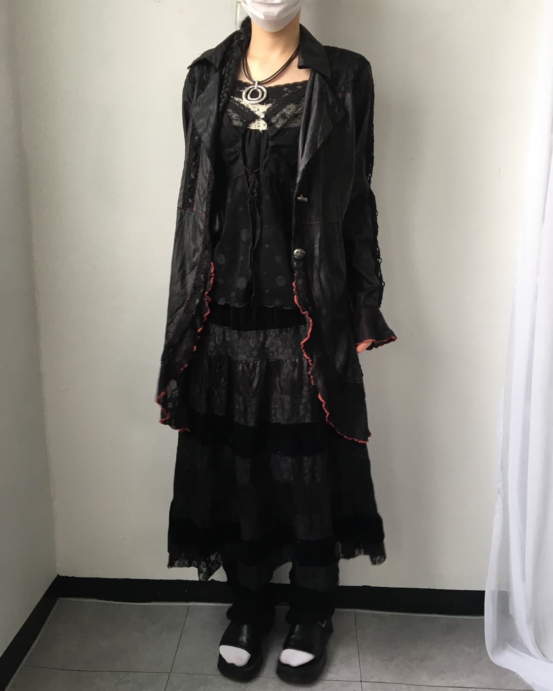 Lace layered jacket 상품이미지9