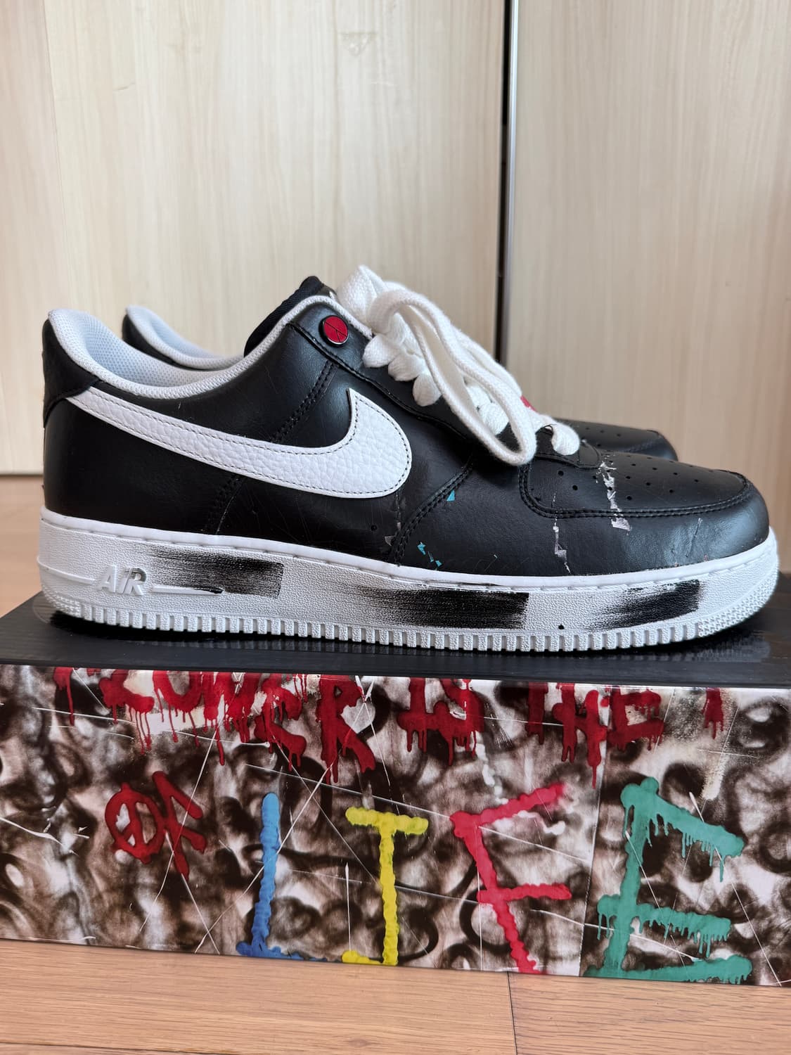 [310] 나이키 피스마이너스원 피마원 에어포스1 로우 파라노이즈 지디 상품이미지5