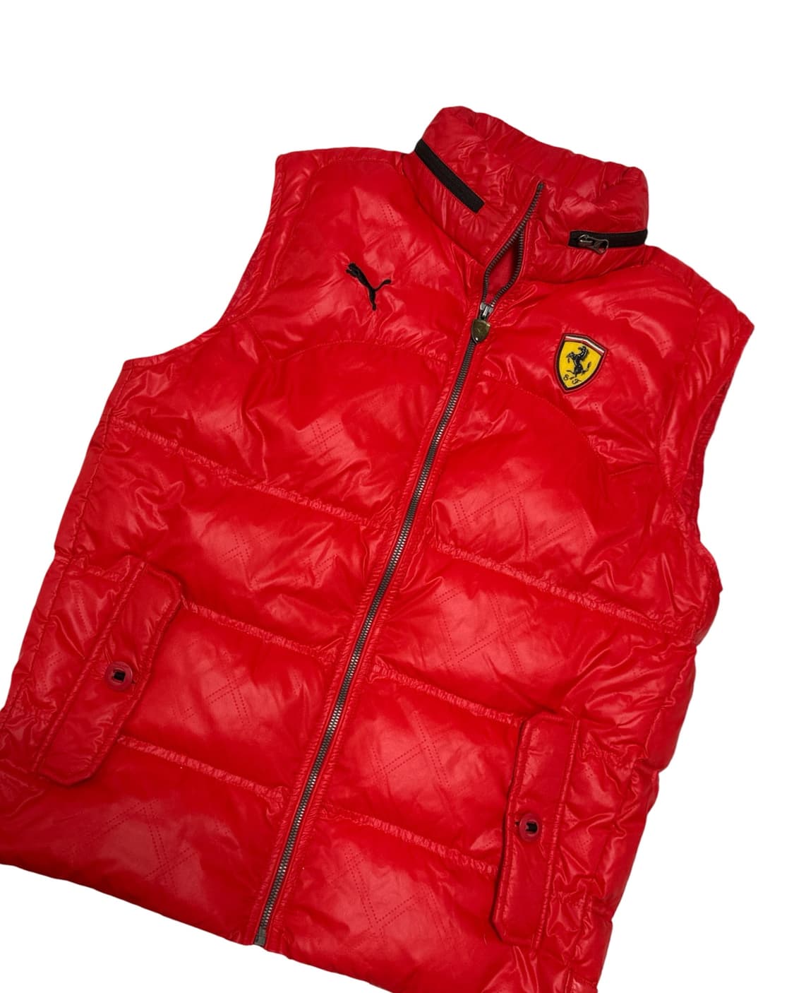 푸마 페라리 F1 덕다운 패딩조끼 상품이미지3