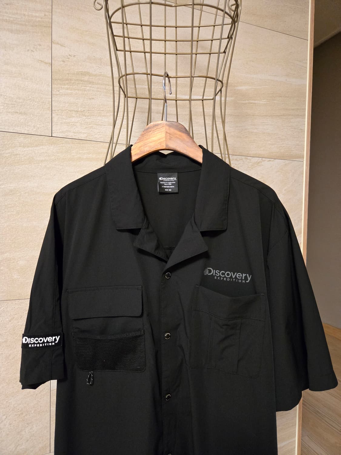 [100] 디스커버리 남성 반팔 셔츠 상품이미지2