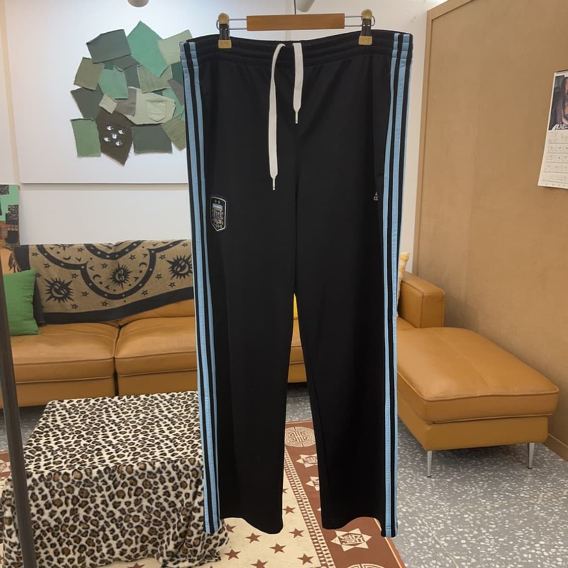 아디다스 희귀 올드스쿨 아르헨티나 검하 트랙팬츠 100 C09447 상품이미지3