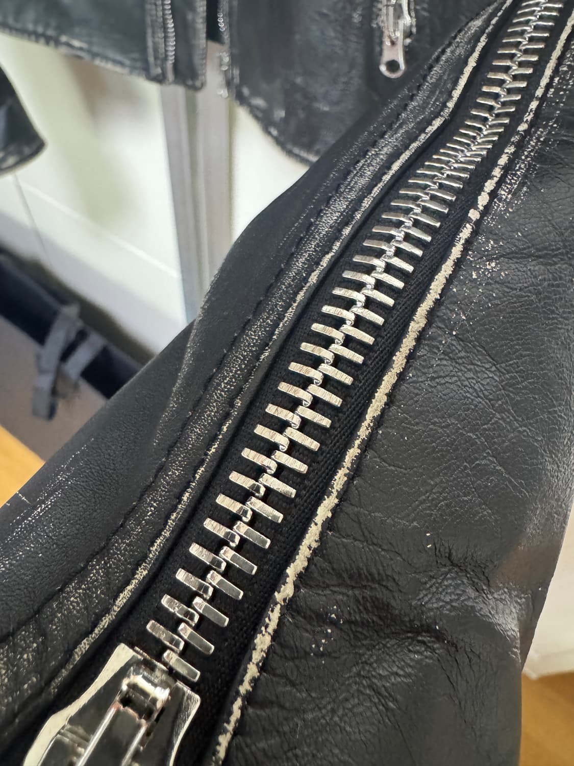 MM6 메종 마르지엘라 5zip 라이더 자켓 상품이미지4