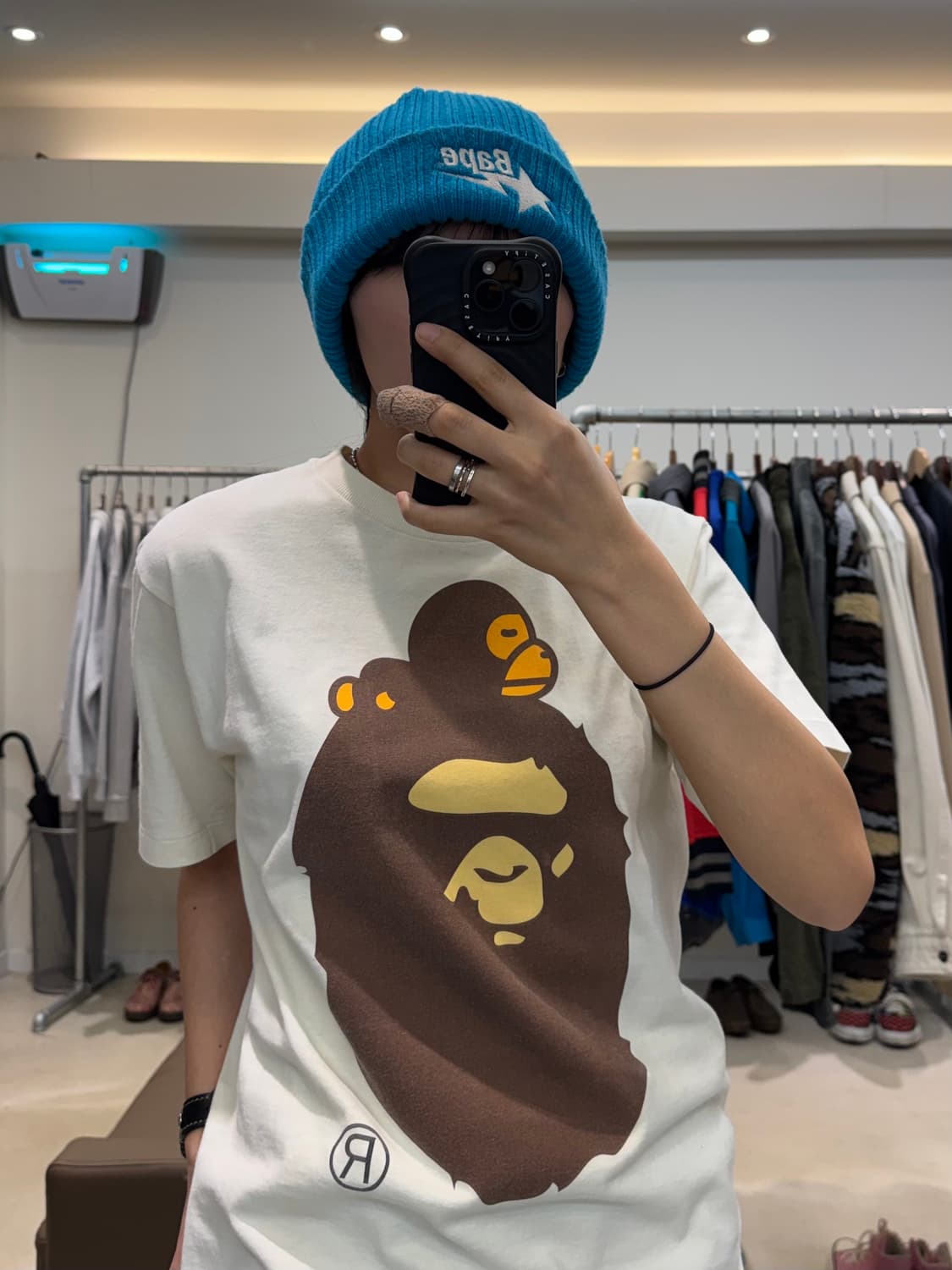 베이프 마일로 온 빅 에이프 반발 티셔츠 상품이미지7