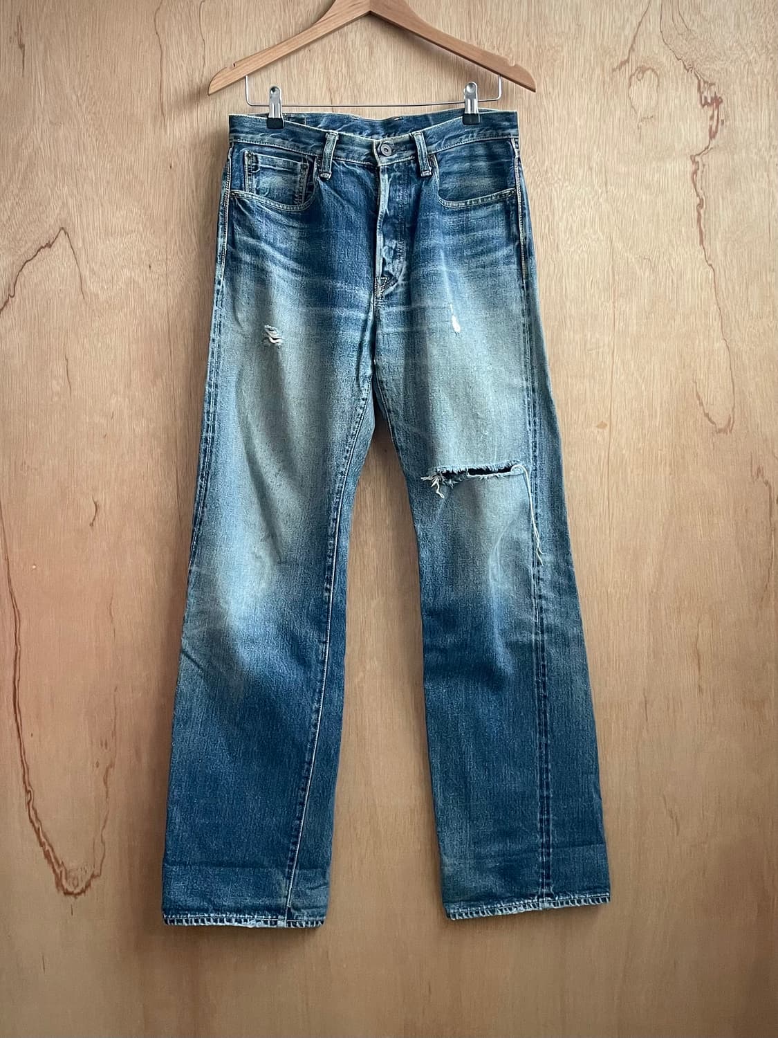 캐피탈 신치백 데님 팬츠 상품이미지4