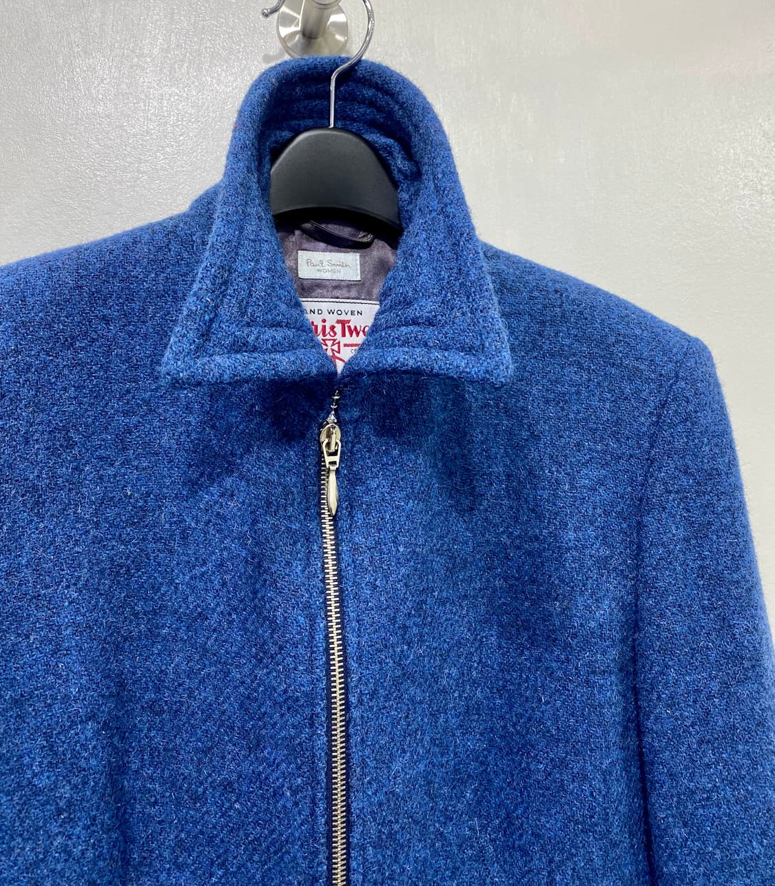 폴 스미스x해리스 트위드 블루종 자켓 42 상품이미지3