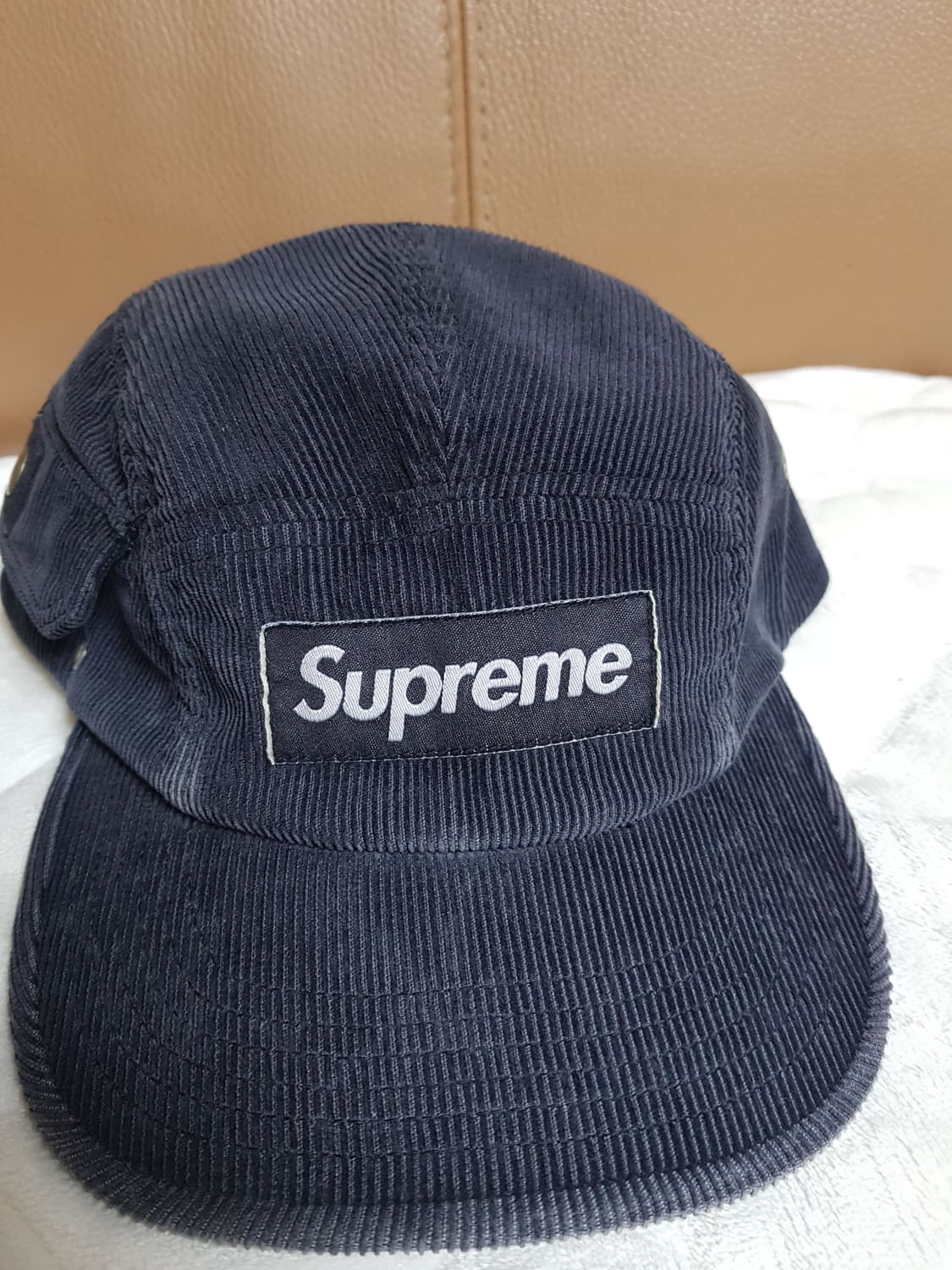 슈프림 코듀로이 포켓 캠프캡 모자 볼캡 블랙 24SS 상품이미지4