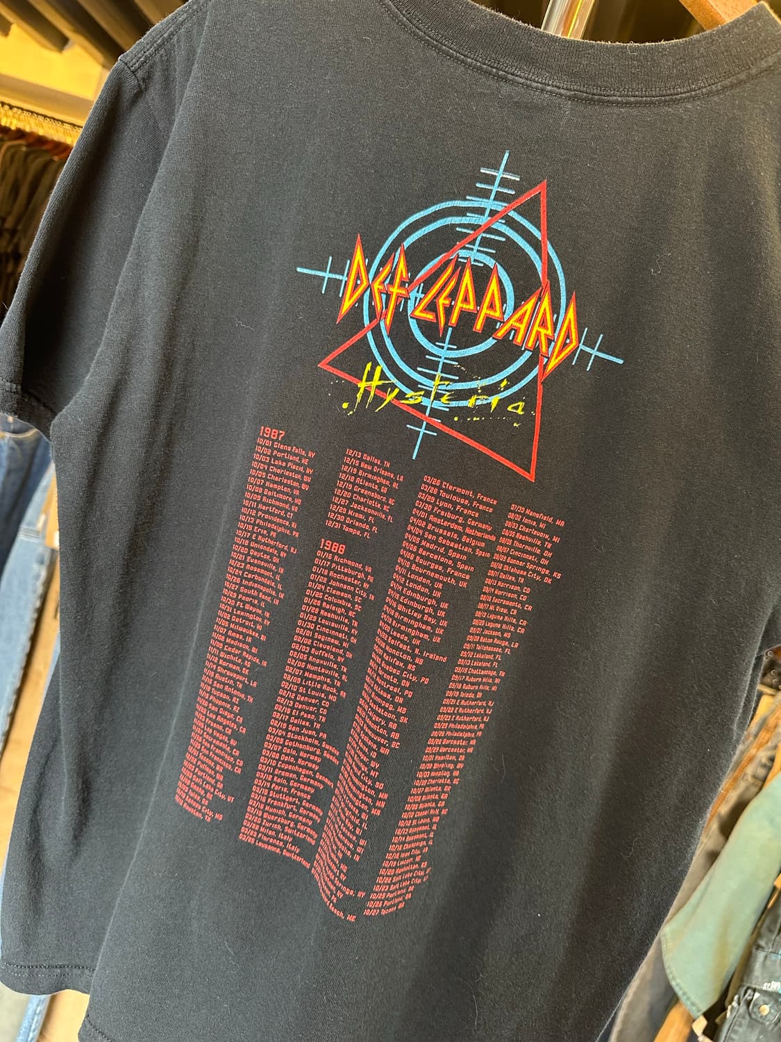 데프 레퍼드 Def Leppard 락밴드 프린팅 티셔츠 상품이미지6