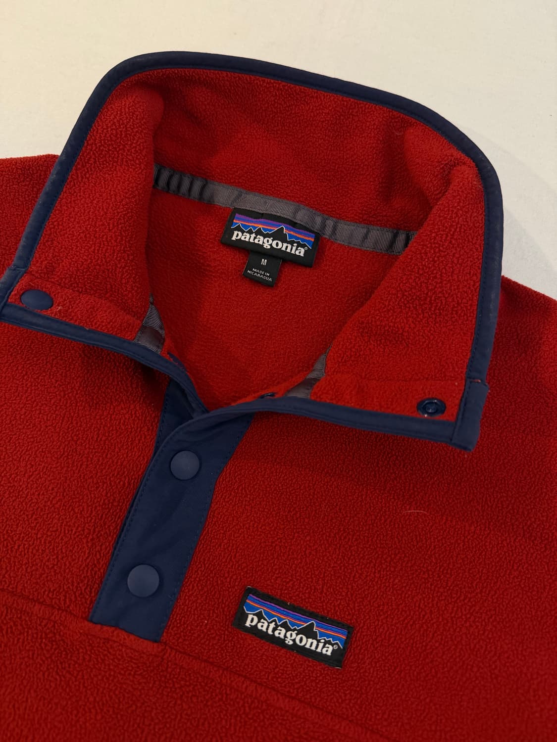 파타고니아 신칠라 마이크로 D 스냅티 풀오버 플리스 상품이미지2