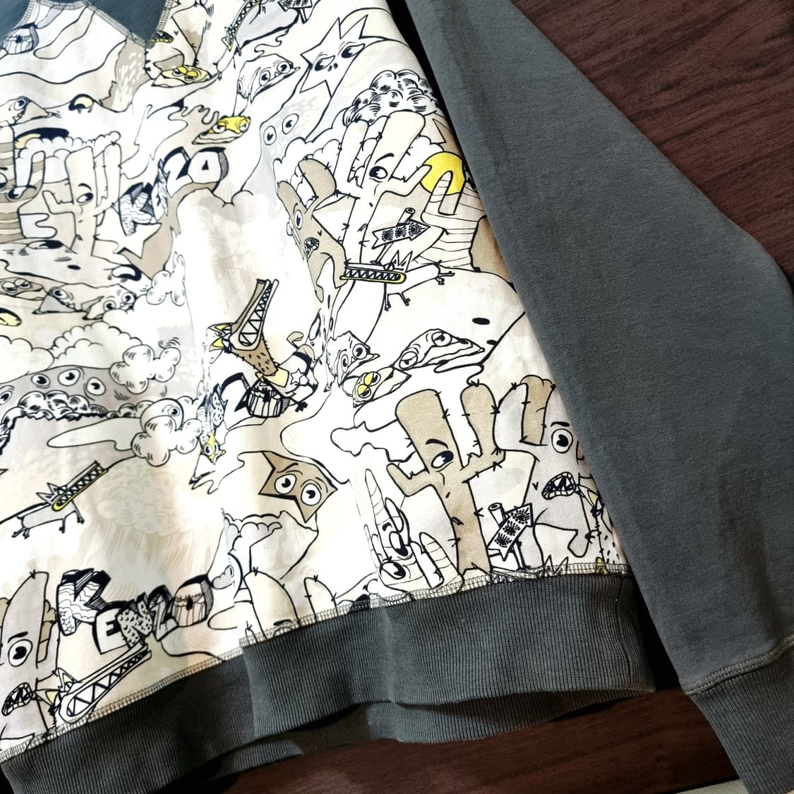 KENZO 겐조 맨투맨 (55-66/표기S/95) 미시착 새상품 상품이미지4