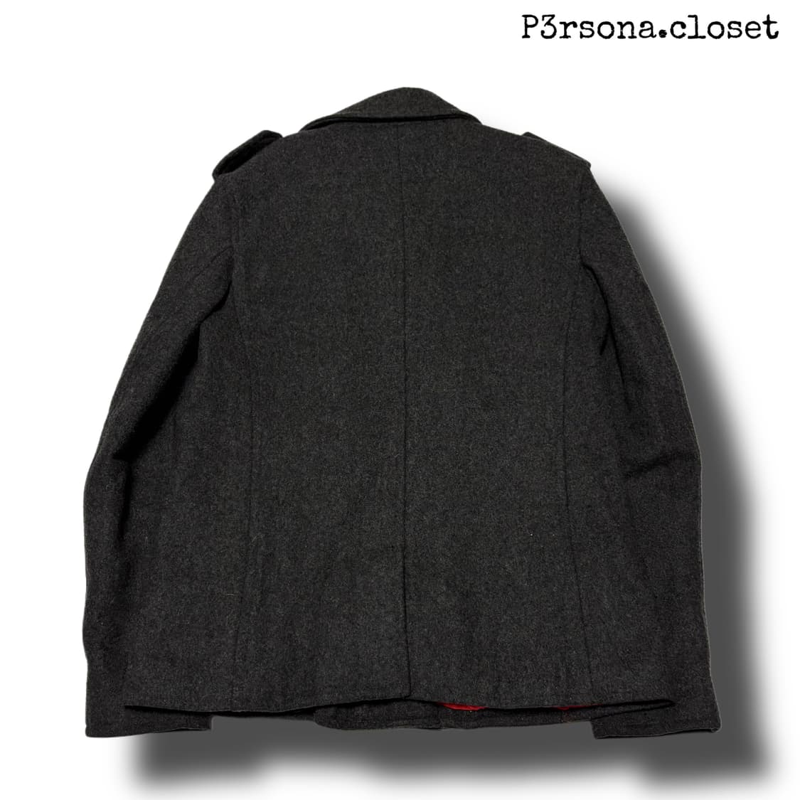 garcon wave wool pea coat 상품이미지2