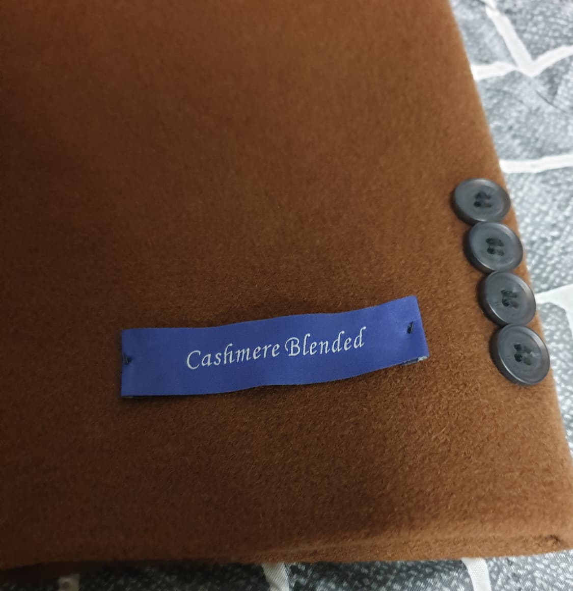 모두스비벤디 캐시미어 코트 브라운 (M) 상품이미지3