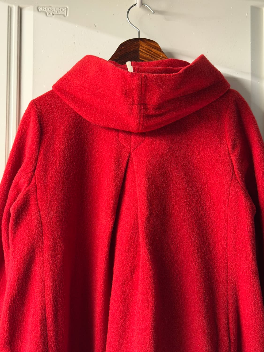 일본빈티지 kha:ki 레드 울 더플코트 상품이미지10