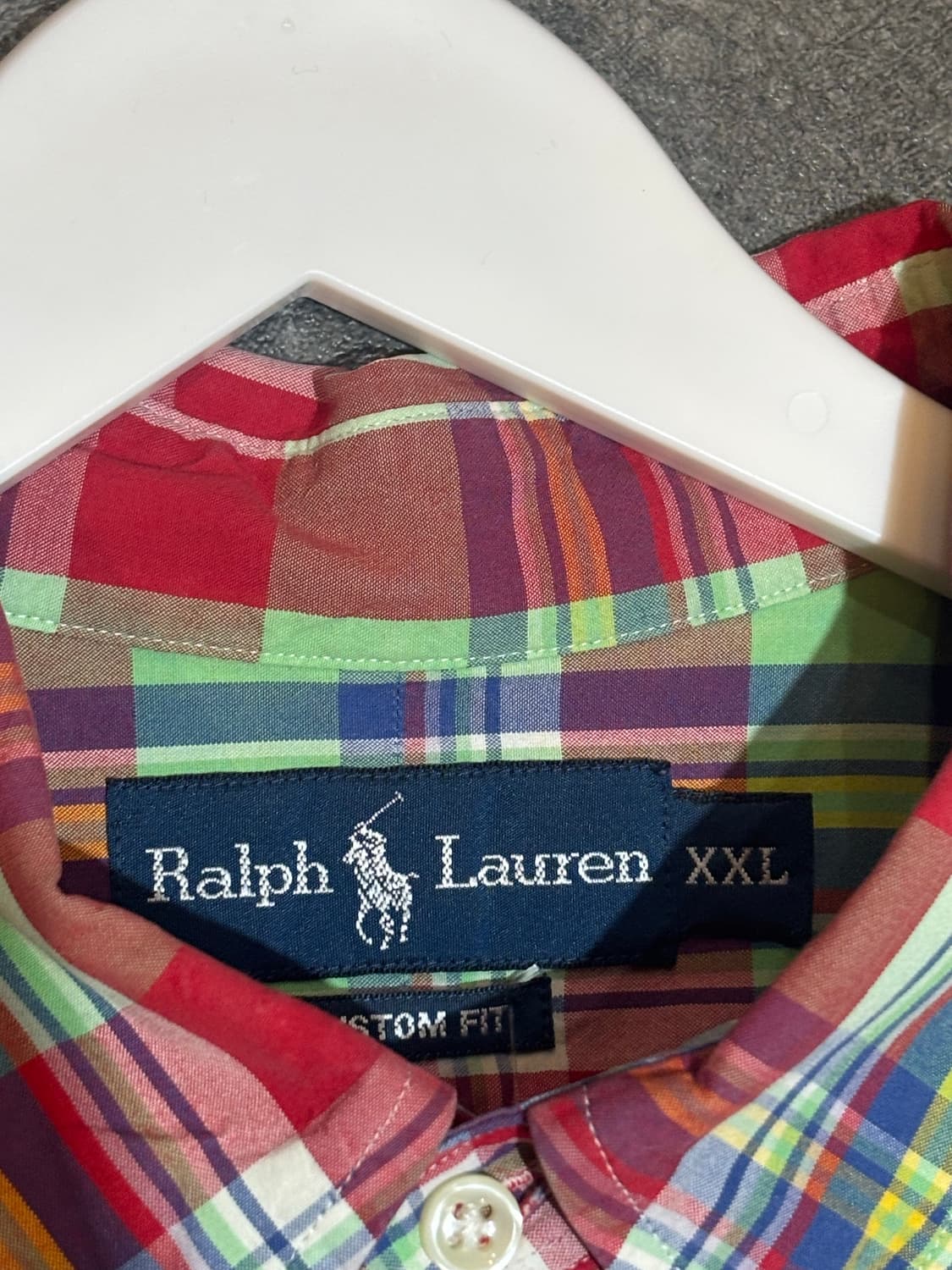 폴로 랄프로렌 체크 셔츠 110사이즈 상품이미지5