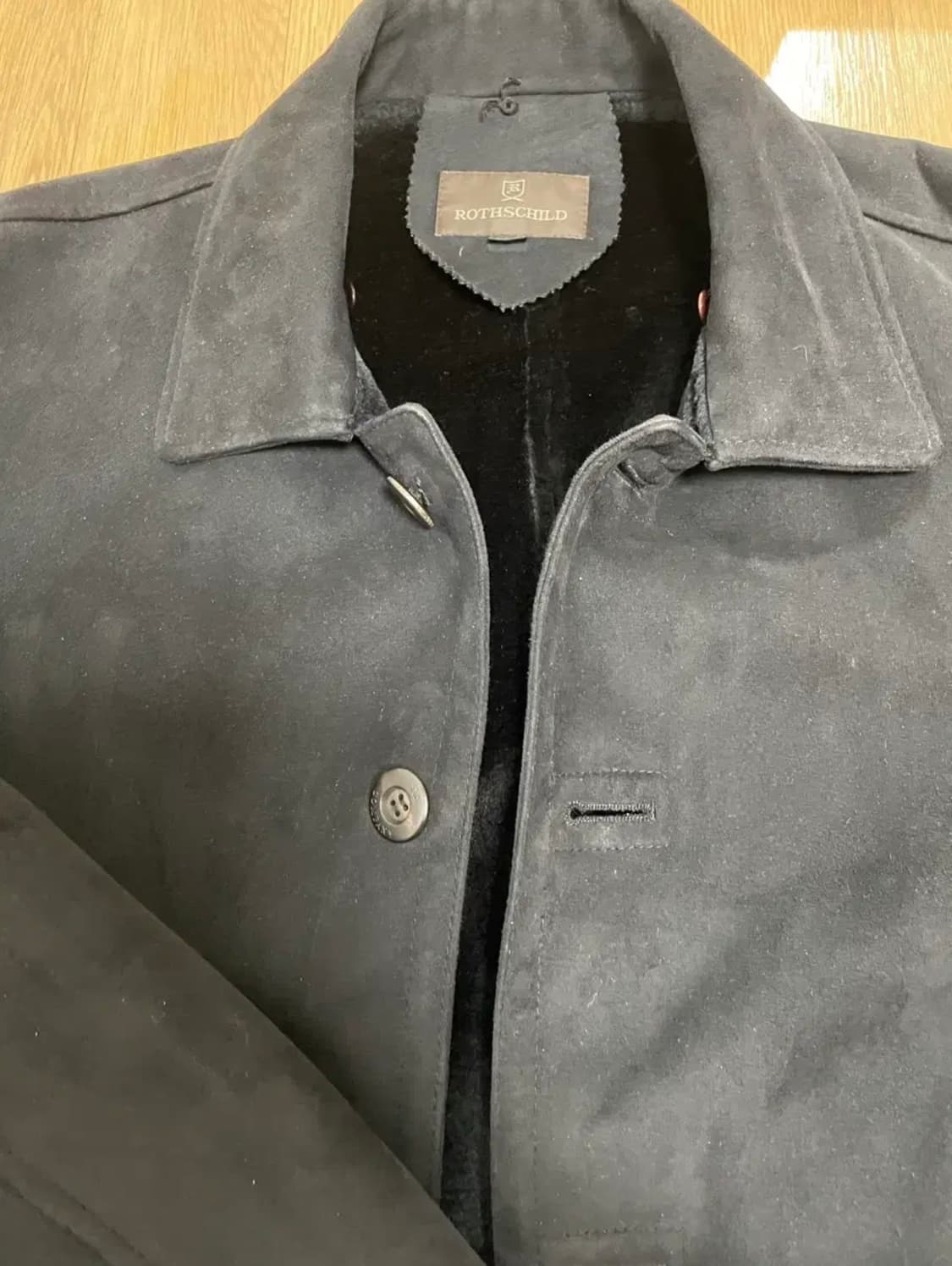ROTHSCHILD 남성 블랙 코트 상품이미지2