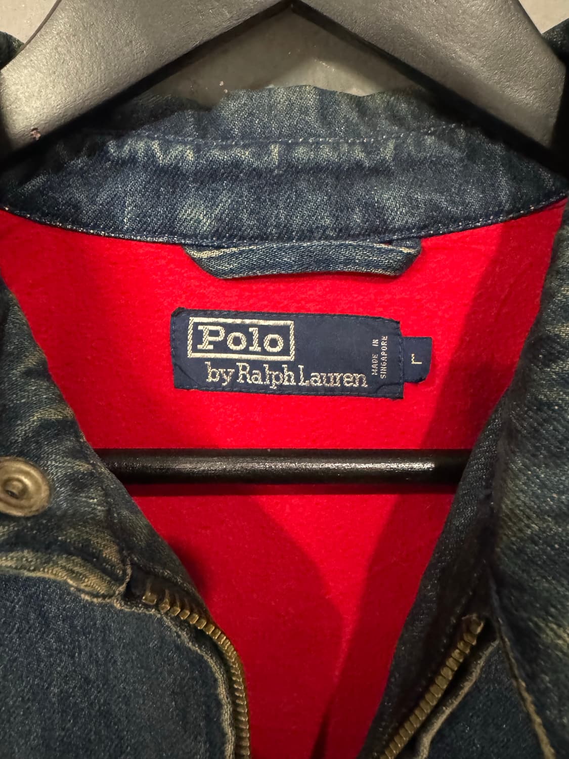 90s 폴로랄프로렌 스윙탑 데님자켓  상품이미지2