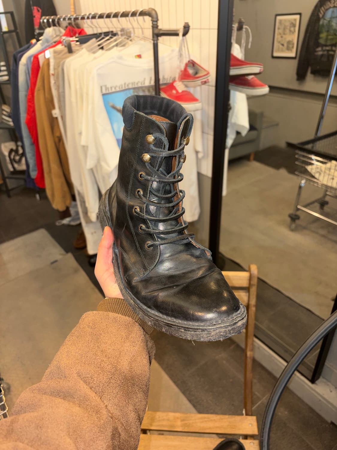 90-00’s Polo Ralph Lauren ranger boots 상품이미지5