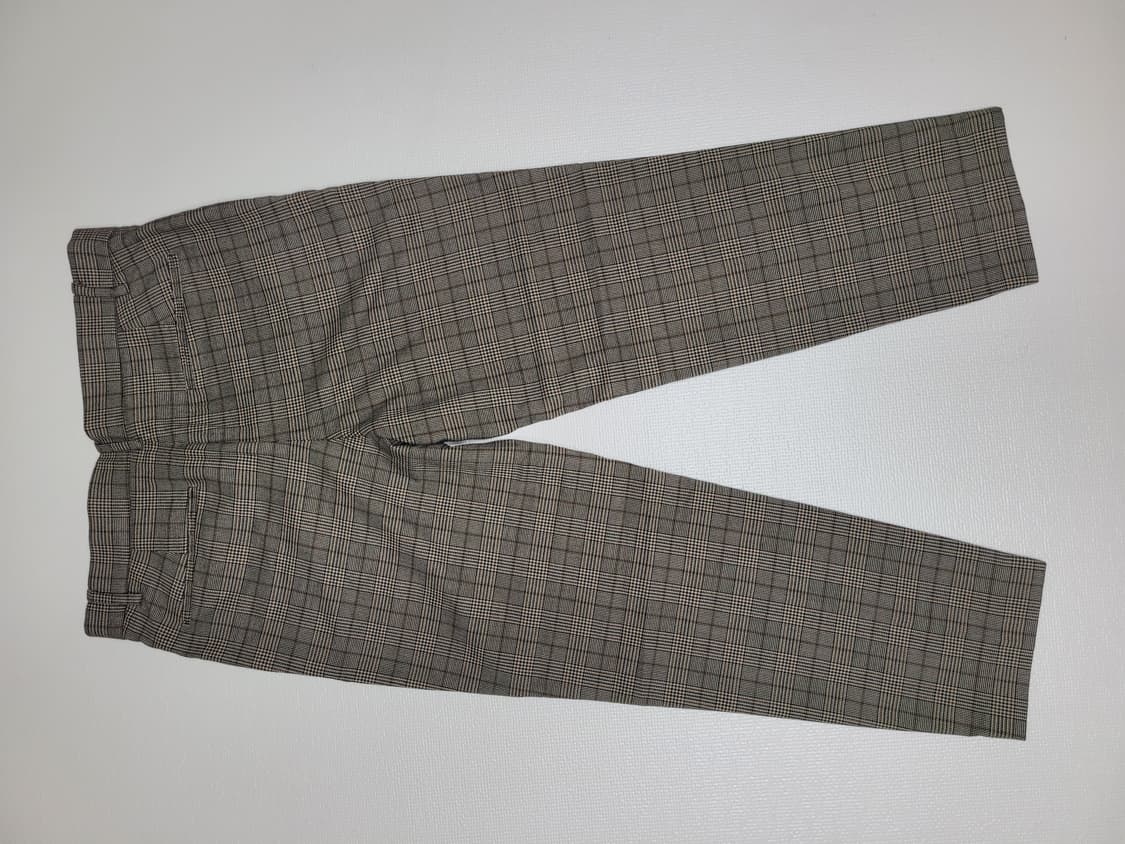 스파오 SPAO 남자 체크패턴 슬랙스 34 브라운 상품이미지8