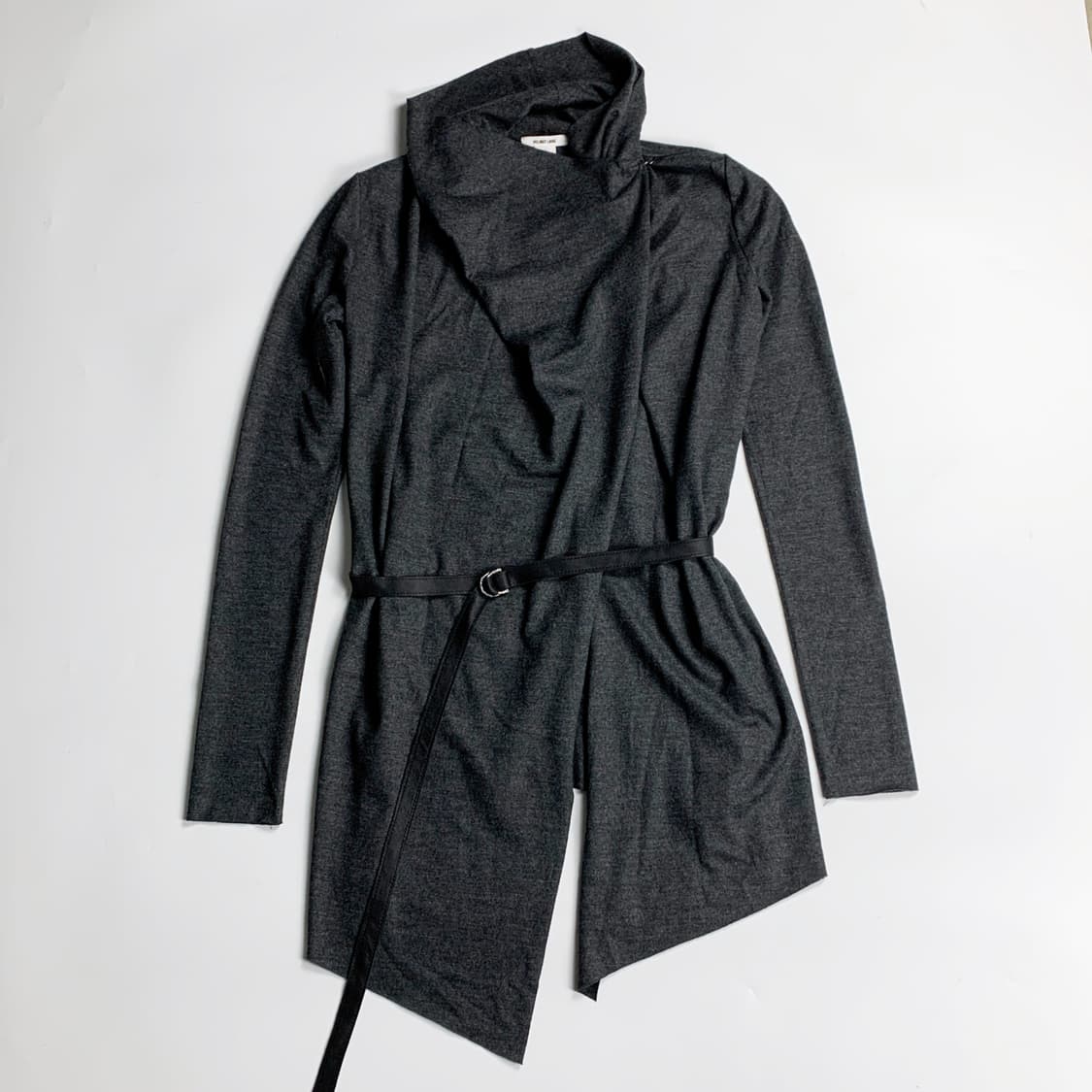 헬무트랭 드레이프 925실버참 랩 가디건 상품이미지9