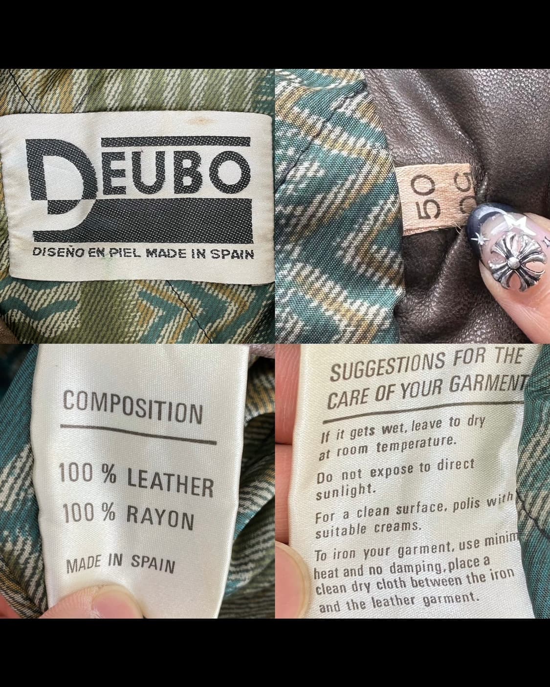 Deubo 램스킨 후드 봄버 레더 자켓 상품이미지10