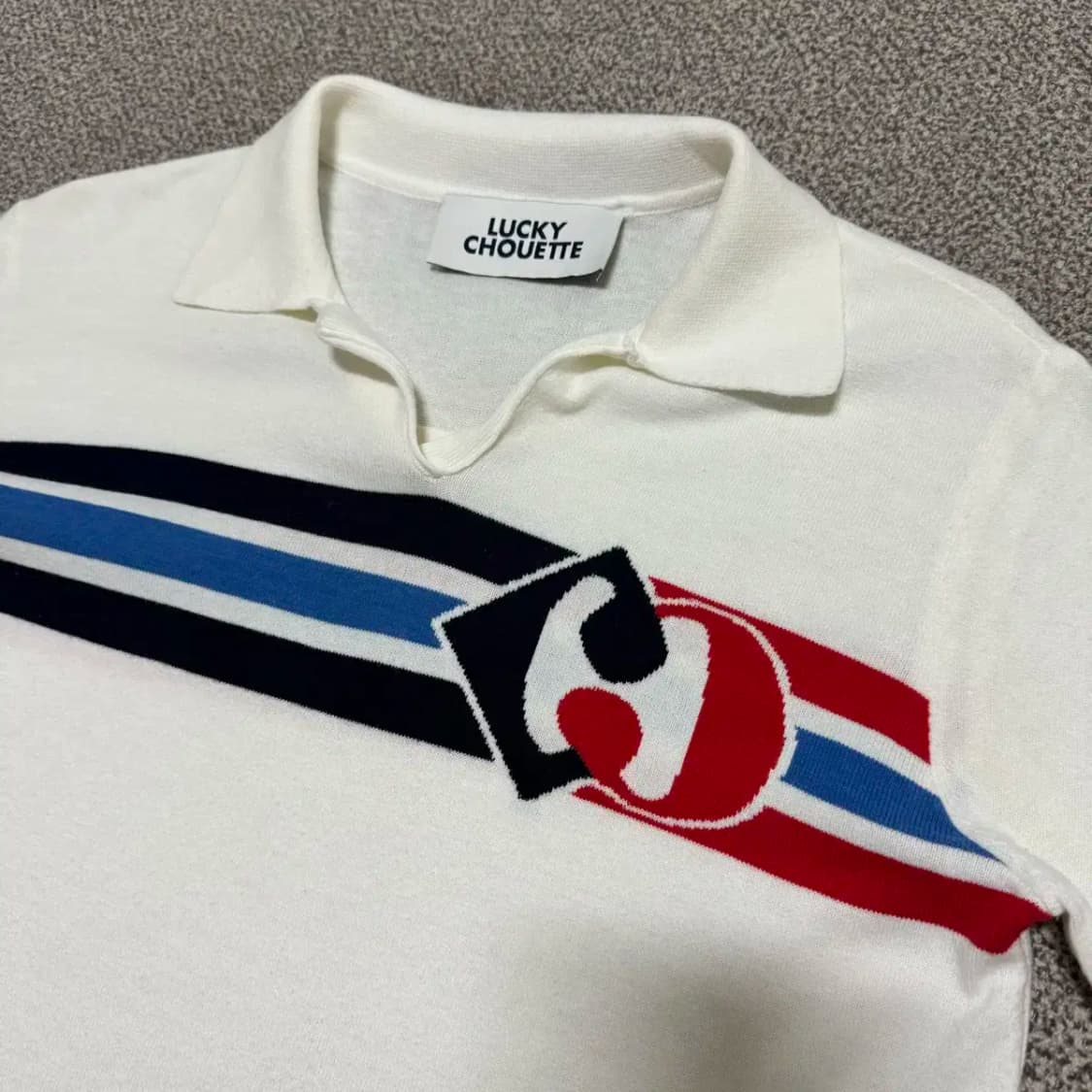 럭키슈에뜨 카라 니트 여성 상품이미지2